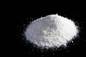A sample of methamphetamine