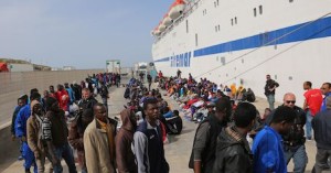 African migrants in Italy