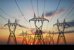Powe lines for electricity distribution in Nigeria