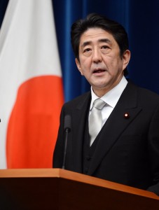 Japanese Prime Minister Shinzo Abe : a promise kept