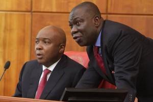 Bukola Saraki and Ike Ekweremadu