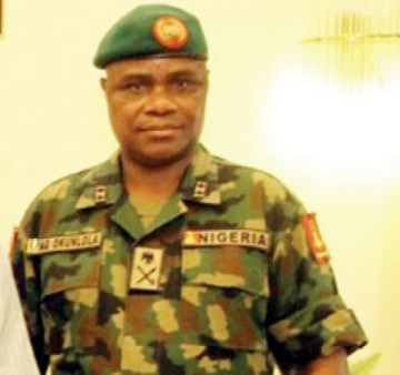 Maj. General Alani Okunlola