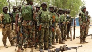 File: Nigerian troops
