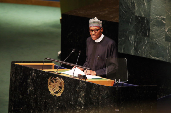 President Buhari speaks at United Nations