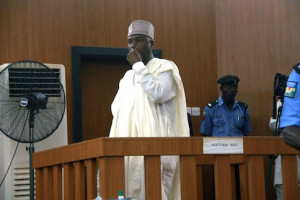Senator Bukola Saraki: in the dock