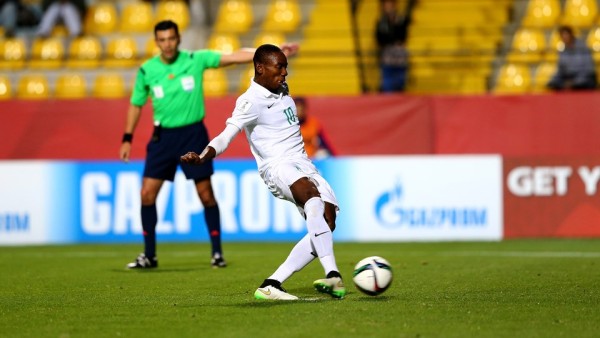 Nwakali takes penalty for second goal