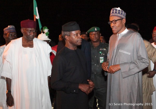 Buhari and Osinbajo ruminate over Nigeria's financial crisis