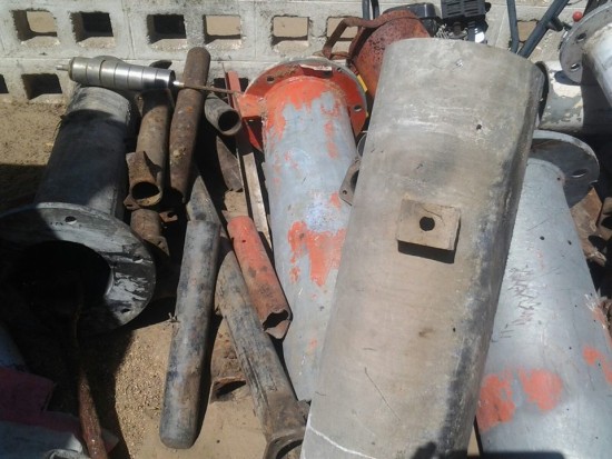 Materials Boko Haram were using to produce rockets