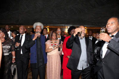 Soyinka in Brazil, received by high level government functionaries