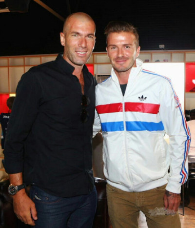 Zidane and Beckham