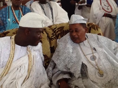 Ooni of Ife, Oba Ogunwusi and Alaafin of Oyo, Oba Lamidi Adeyemi 111