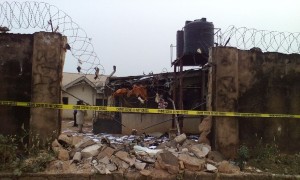 file photo: A Scene of explosion