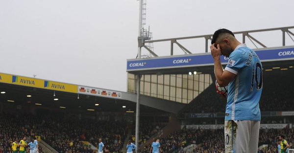 Aguero: a disappointing afternoon
