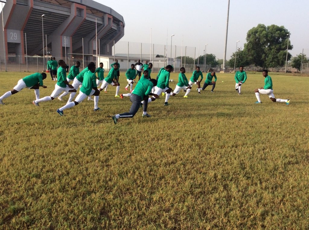 Super Eagles training