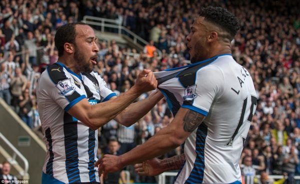 Andros Townsend: scored a vital goal for Newcastle