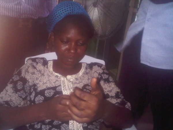 Busayo: mother of the 2 year-old girl