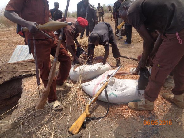 Boko Haram food hidden