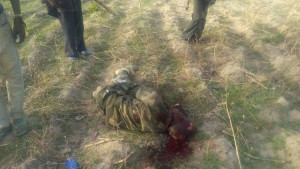 Zamfara: one of the cattle thieves killed by Nigerian troops
