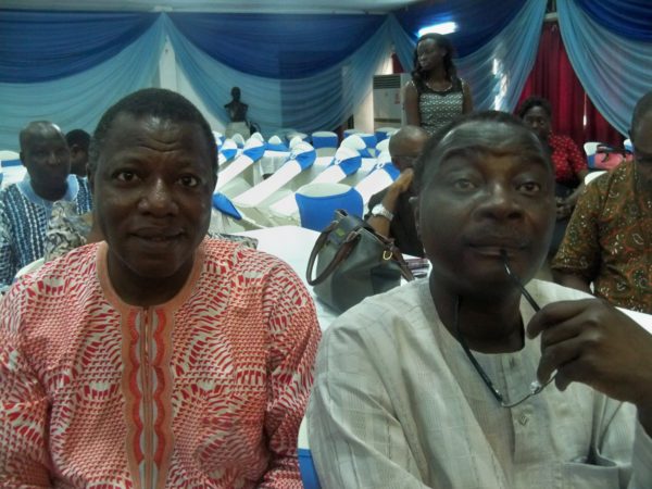 Prof. Remi Raji and Mr. Kunle Ajibade