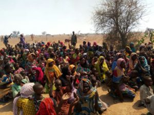 Some of the 5000 rescued hostages 