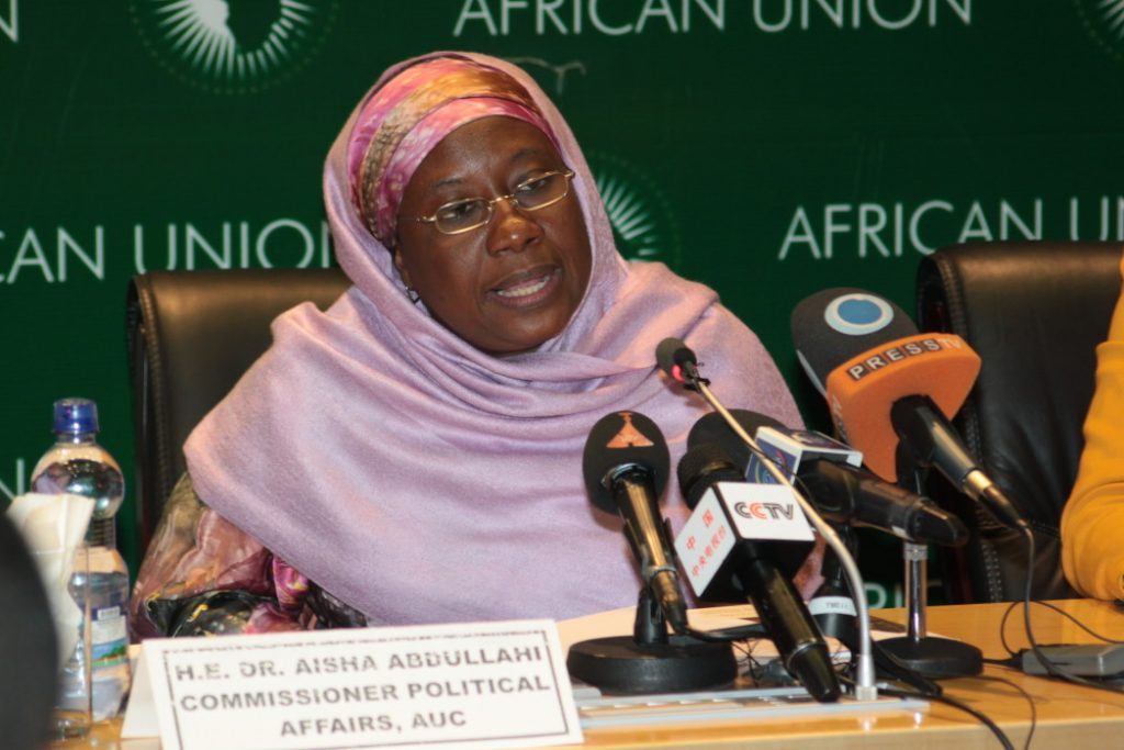 Abdullahi AU Commissioner for Political Affairs