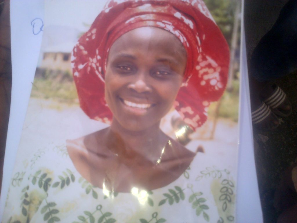 Mrs Elisha: killed while preaching