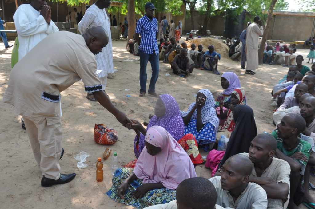 Some of the cleared Boko Haram suspects