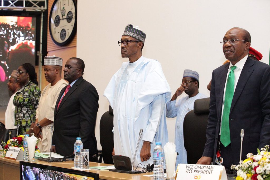 President Buhari declares open meeting of African Central Bank governors