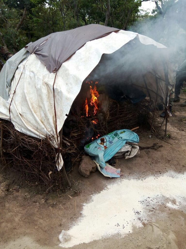 camp-of-the-Bauchi-kidnappers-set-ablaze-by-soldiers.