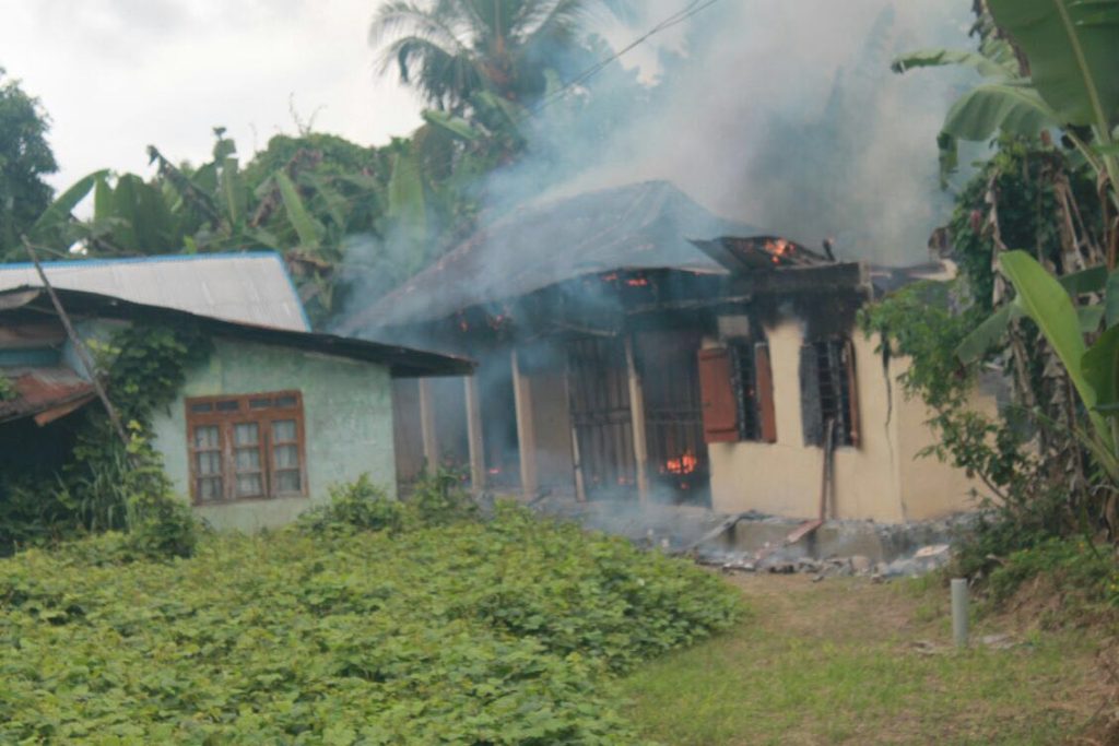 The kidnappers den destroyed by the troops