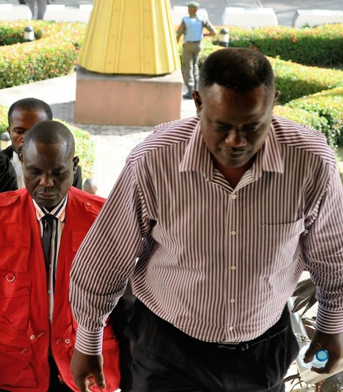 Air Vice Marshal Tony Omeyi in Court