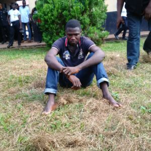 The suspect, Cephas Abbas