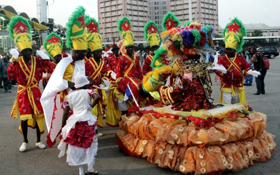 A scene from Abuja Carnival