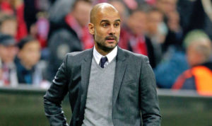 Manchester City's Pep Guardiola: