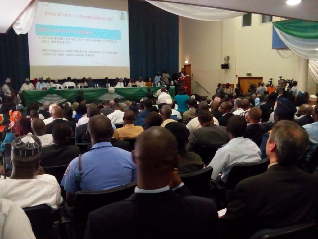 The meeting of Minister of Aviation with stakeholders in the aviation sector currently in Abuja. Photo: FEMI IPAYE