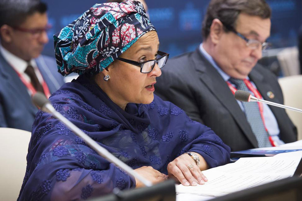 Amina Az-Zubair as the Deputy Secretary General of the United Nations
