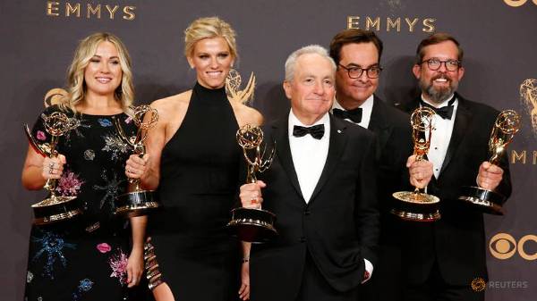 ‘SNL,’Big Little Lies,’ ‘Handmaid’s Tale’ rule at Trump-flavored Emmys