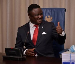 Gov. Ayade of Cross River State: defects to APC