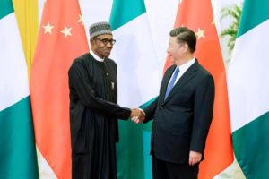 President Buhari and Chinese leader, Xi Jinping