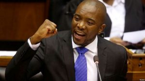 The main opposition leader Mmusi Maimane