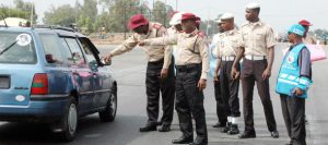 FRSC officials on duty