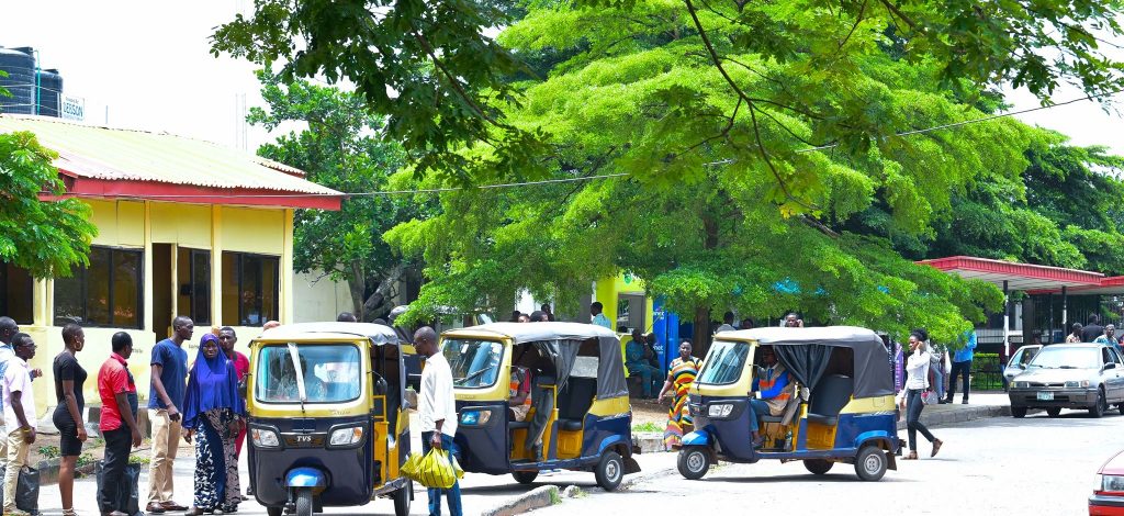 Tricycles in operation