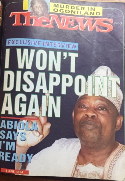 Abiola’s Last Interview With TheNEWS: “Why IBB Left Abacha Behind”