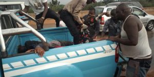 FILE: FRSC officials rescuing accident victims