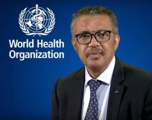 Dr Tedros Ghebreyesus, the Director-General of World Health Organisation, WHO
