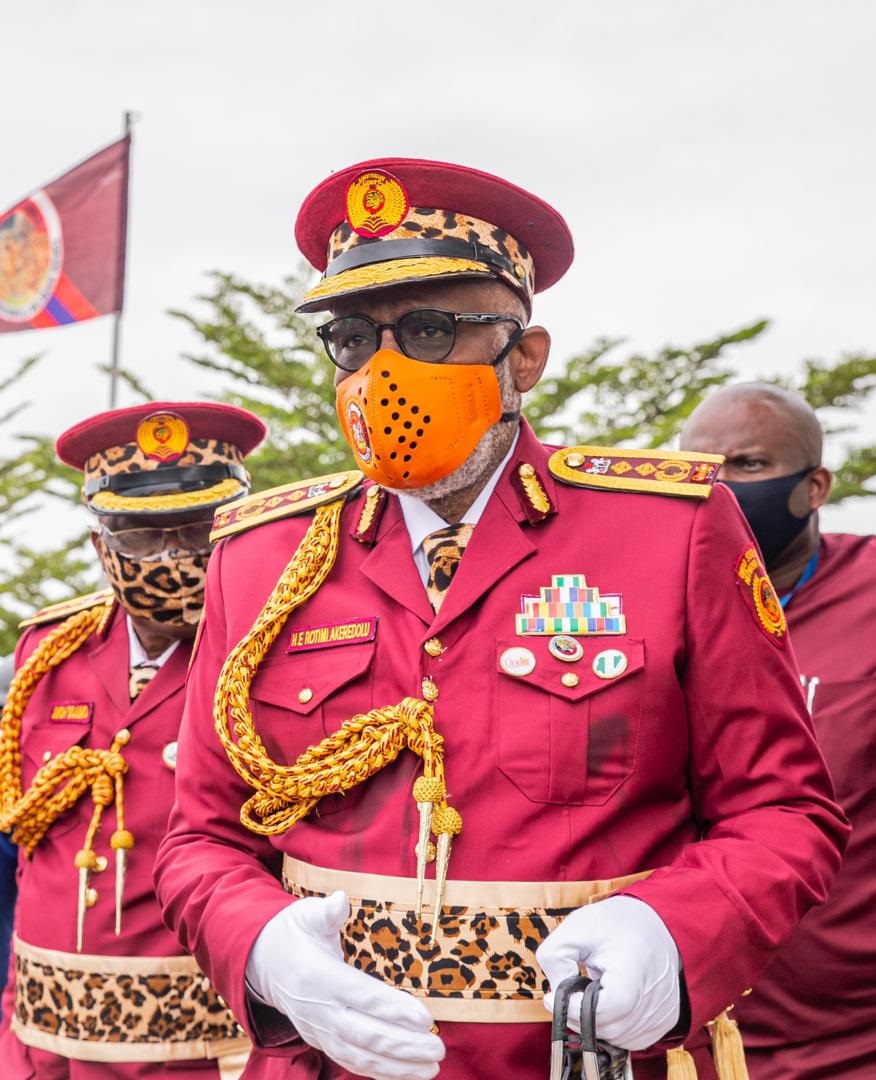 PHOTOS: Passing out parade of Amotekun Corps in Ondo