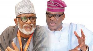 Rotimi Akeredolu and Eyitayo Jegede
