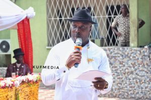 Soboma Jackrich speaking at the meeting between Ogoni and Kalabari leaders