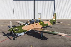 One of Nigeria's Tucano air craft in Florida