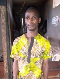 John Daniel: arrested for forcefully having carnal knowledge of a 30-yr-old lady